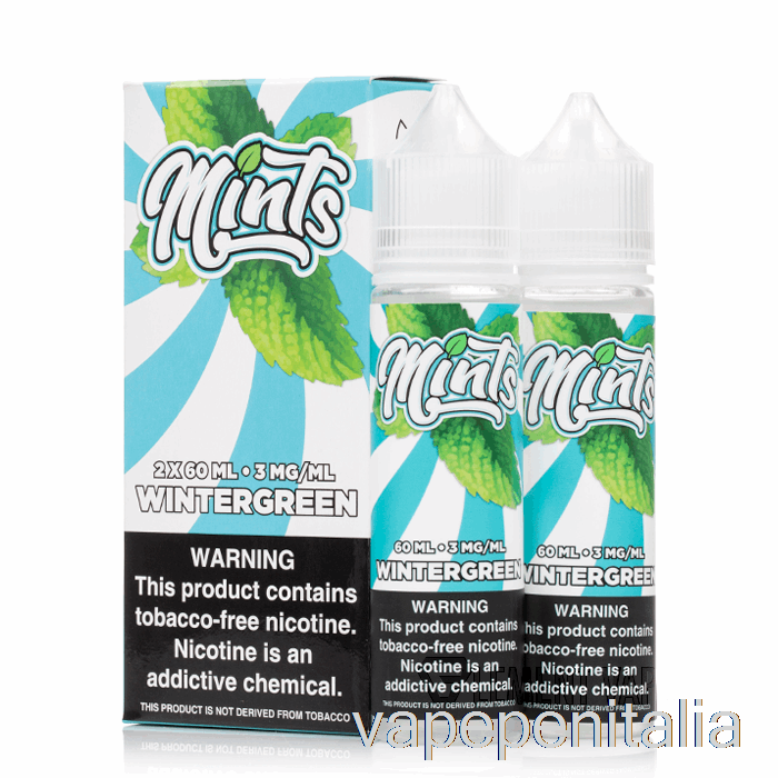 Vape In Italia Wintergreen - Mentine Vape Co - 120ml 3mg